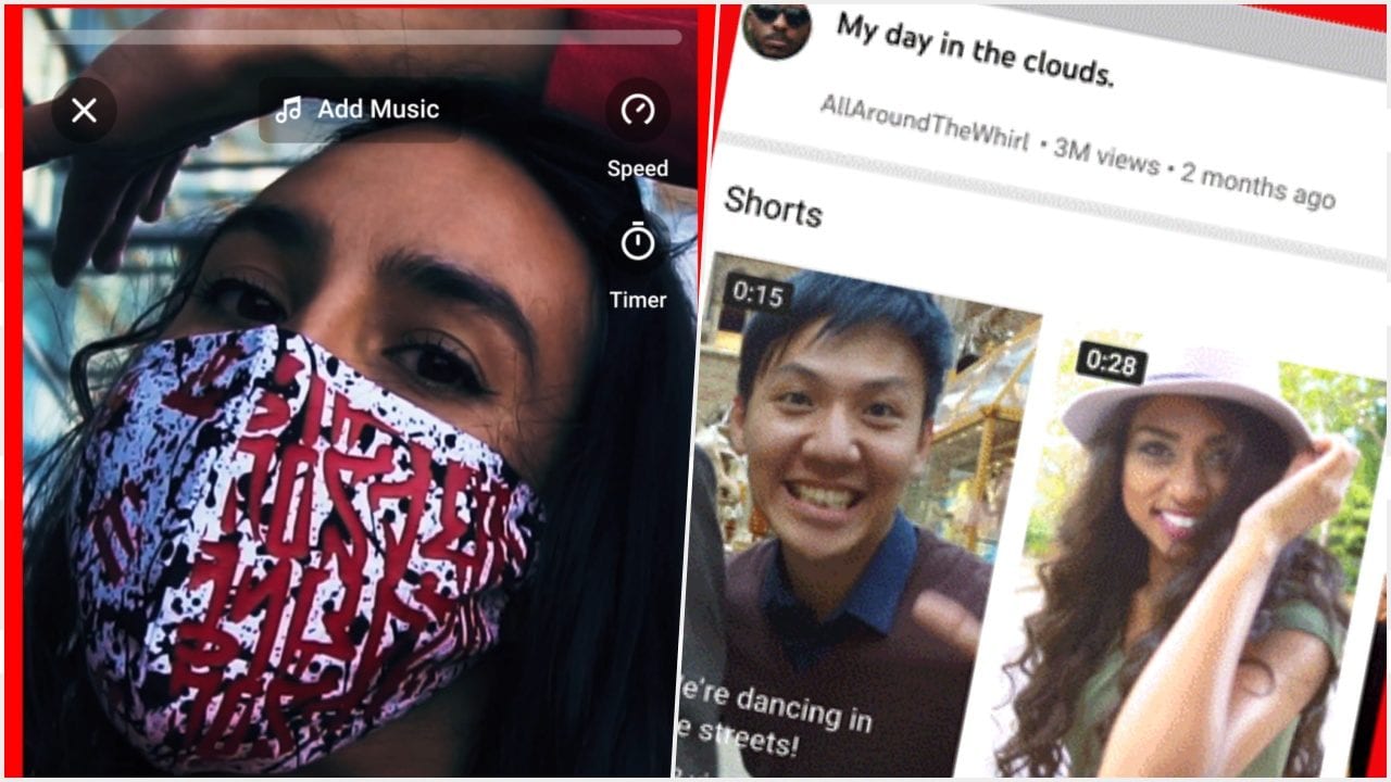 YouTube lanza Shorts, sus videos cortos para competir con TikTok y Reels