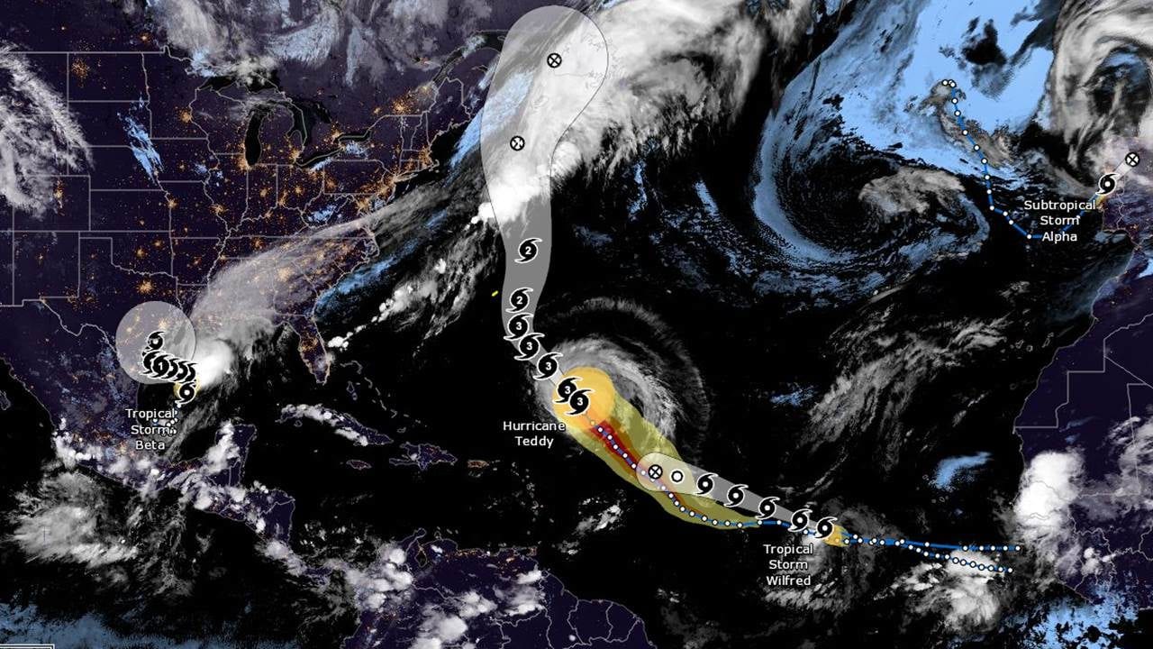 Día histórico para los huracanes: se forman 3 tormentas y se agotan los nombres del año