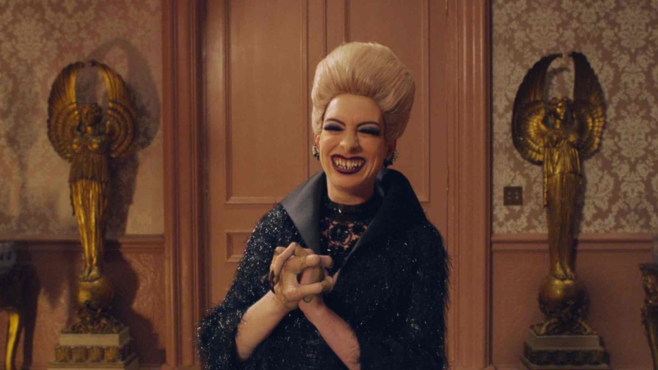 Así fue la transformación de Anne Hathaway como La Bruja Mayor