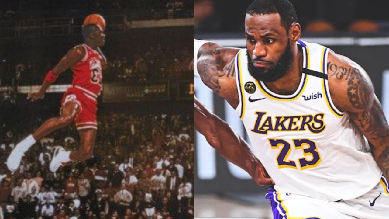 ¿Quién es mejor LeBron James o Michael Jordan? Esto dicen los números