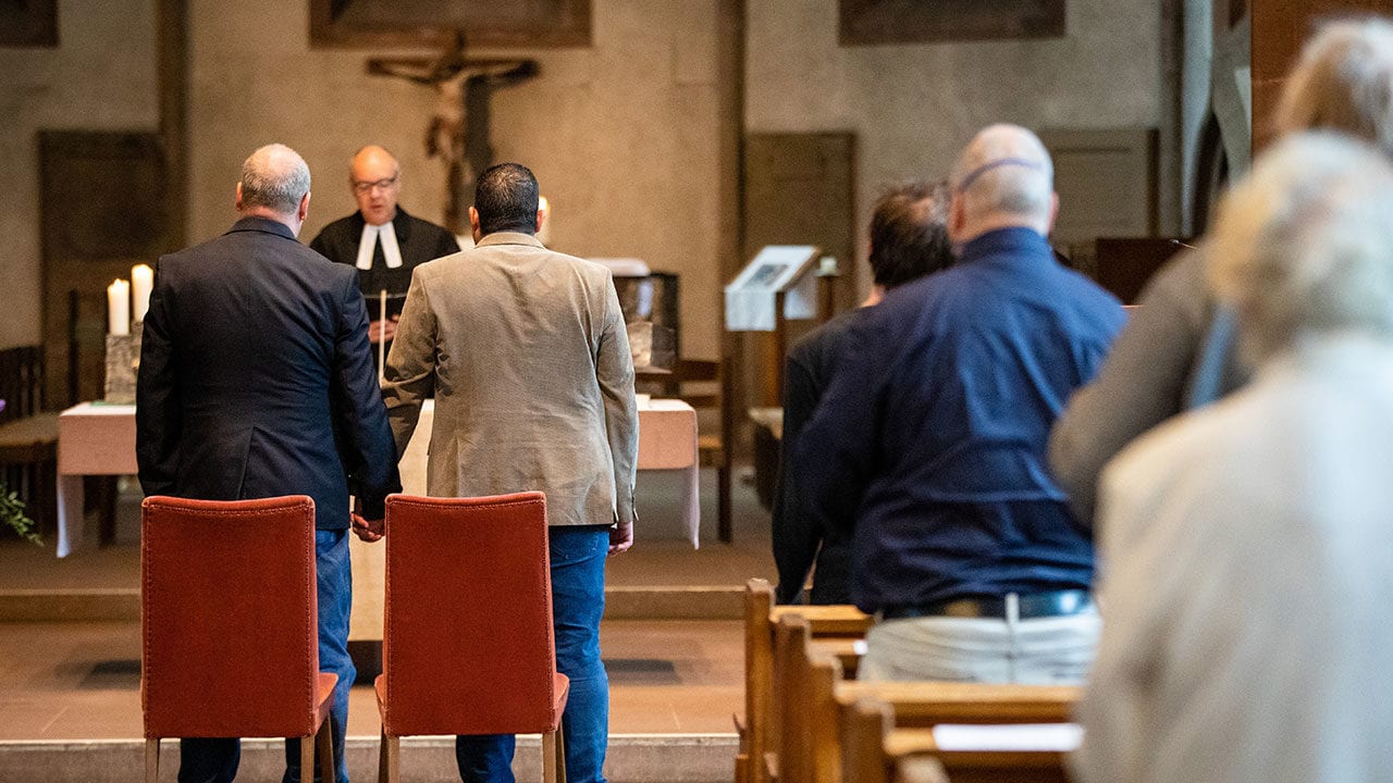 Fotogalería: Así han sido las uniones homosexuales, que hoy respalda el Papa Francisco