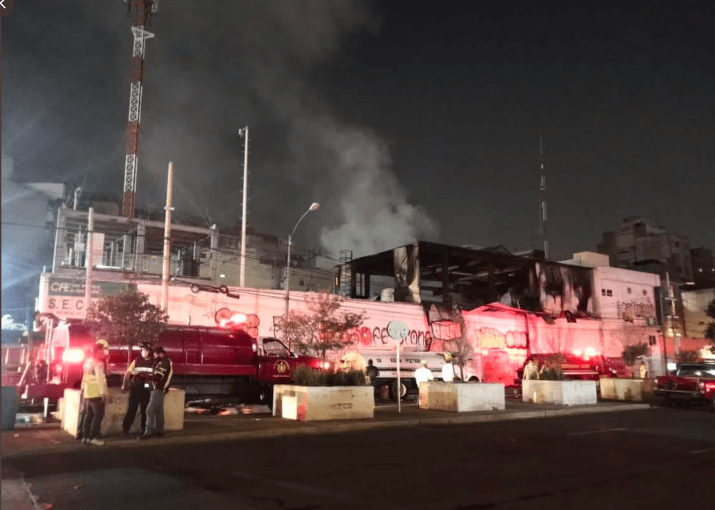 Se registra incendio en una subestación eléctrica de la CFE al sur de la CDMX