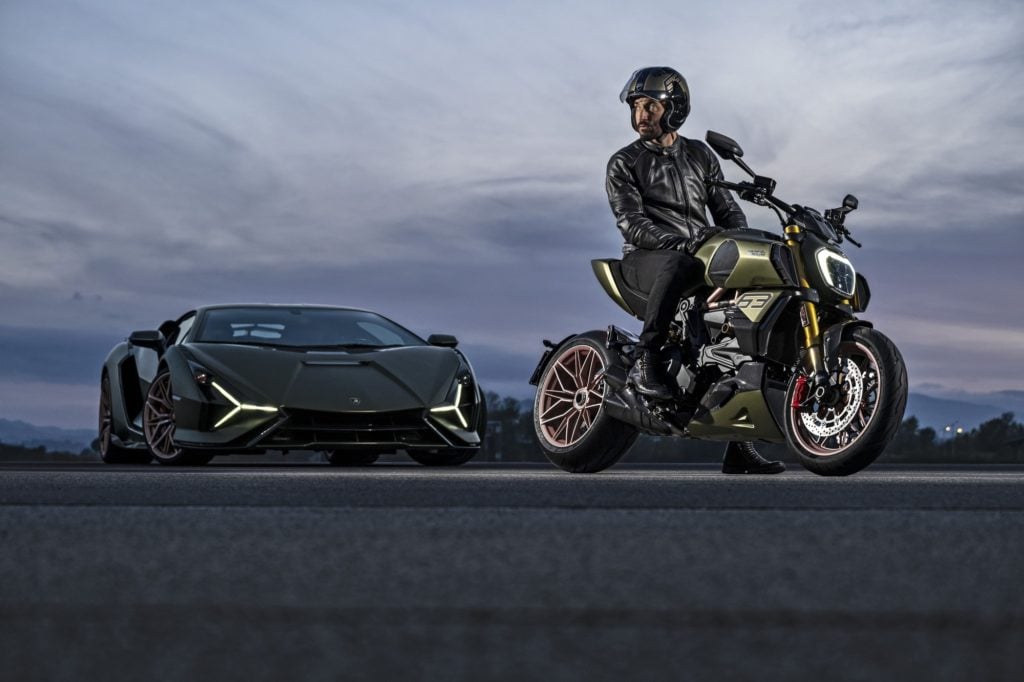 Ducati y Lamborghini crean motocicleta que roba suspiros a su paso