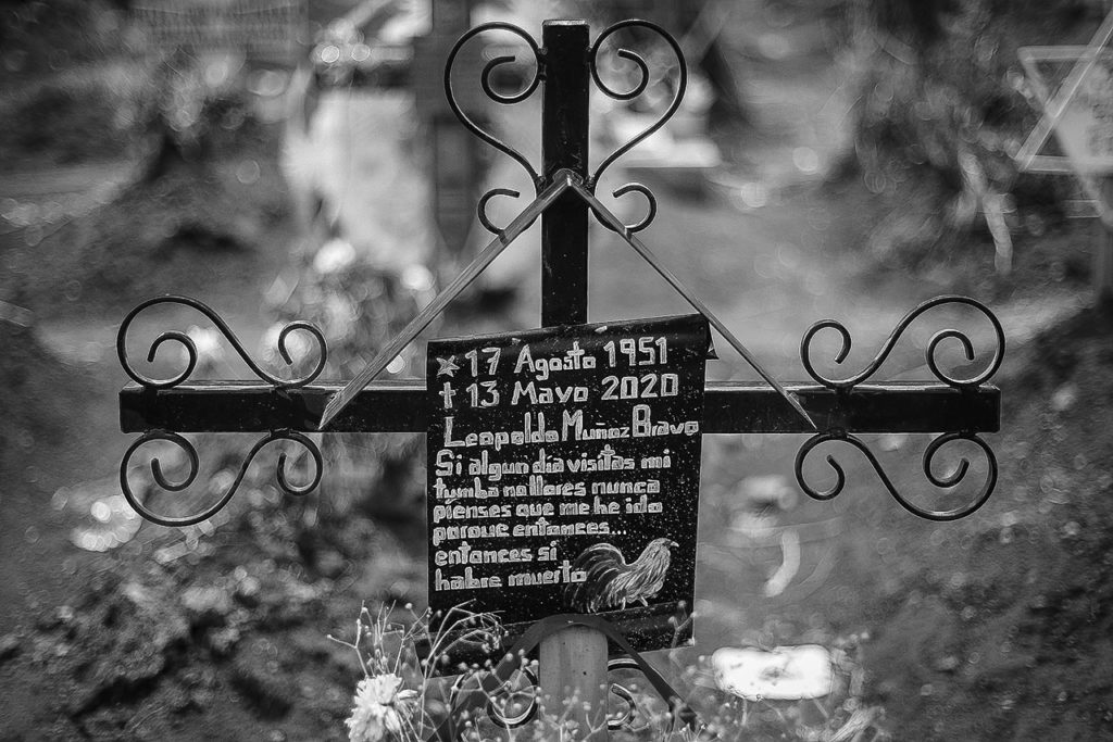 Covid-19 Burials At Valle de Chalco Cemetery Amid Coronavirus Pandemic
