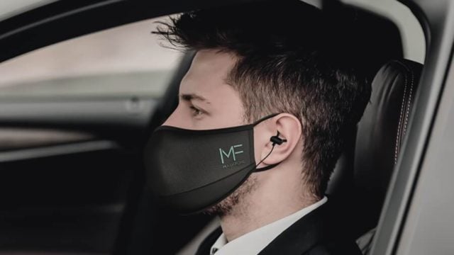 cubrebocas wearable MaskFone