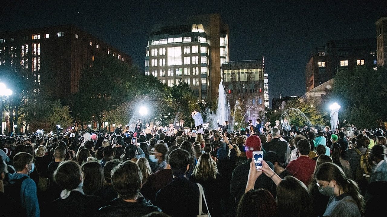 El conteo sigue, pero Nueva York ya festeja la derrota de Trump