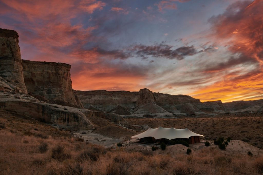 Camp Sarika Utah desierto