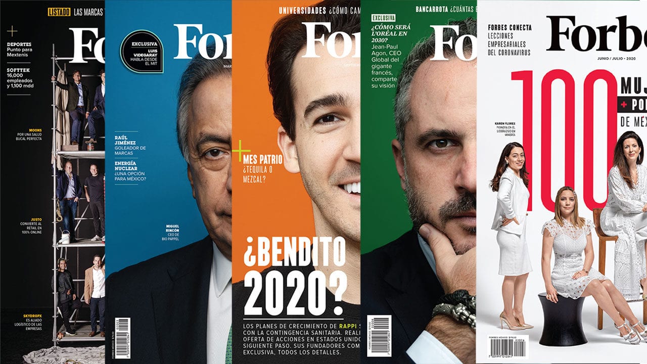Fotogalería: Las 12 portadas de Forbes México. Adiós 2020