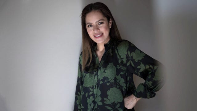 Karen Castrejón Trujillo, dirigente nacional del Partido Verde.