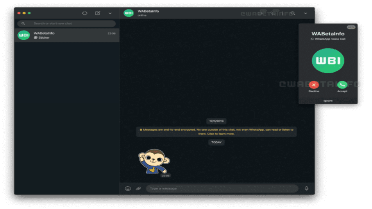 WhatsApp prueba llamadas de voz y video en versión web
