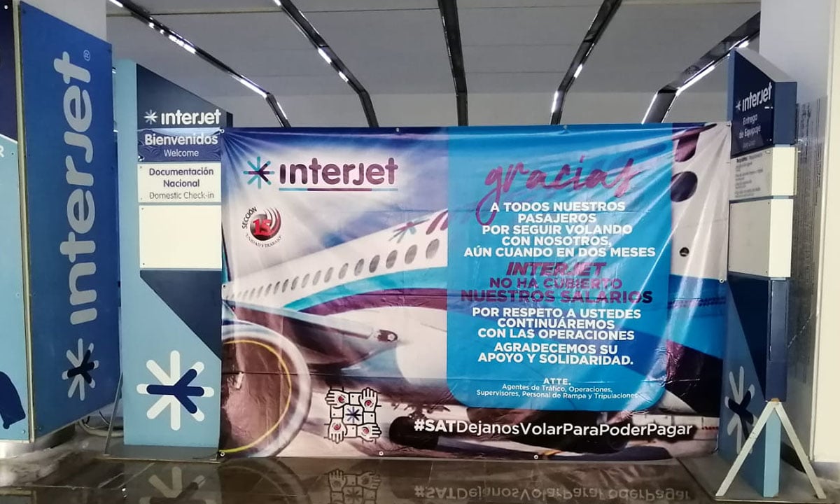 Interjet se quedó con 1,490 mdp de derechos pagados por viajeros extranjeros