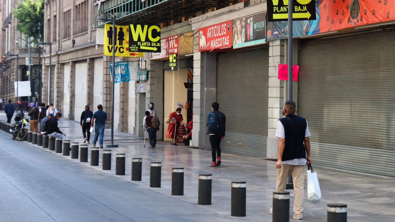 Pequeño comercio exige reactivación de actividades en CDMX, ante la posible quiebra de 50,000 negocios