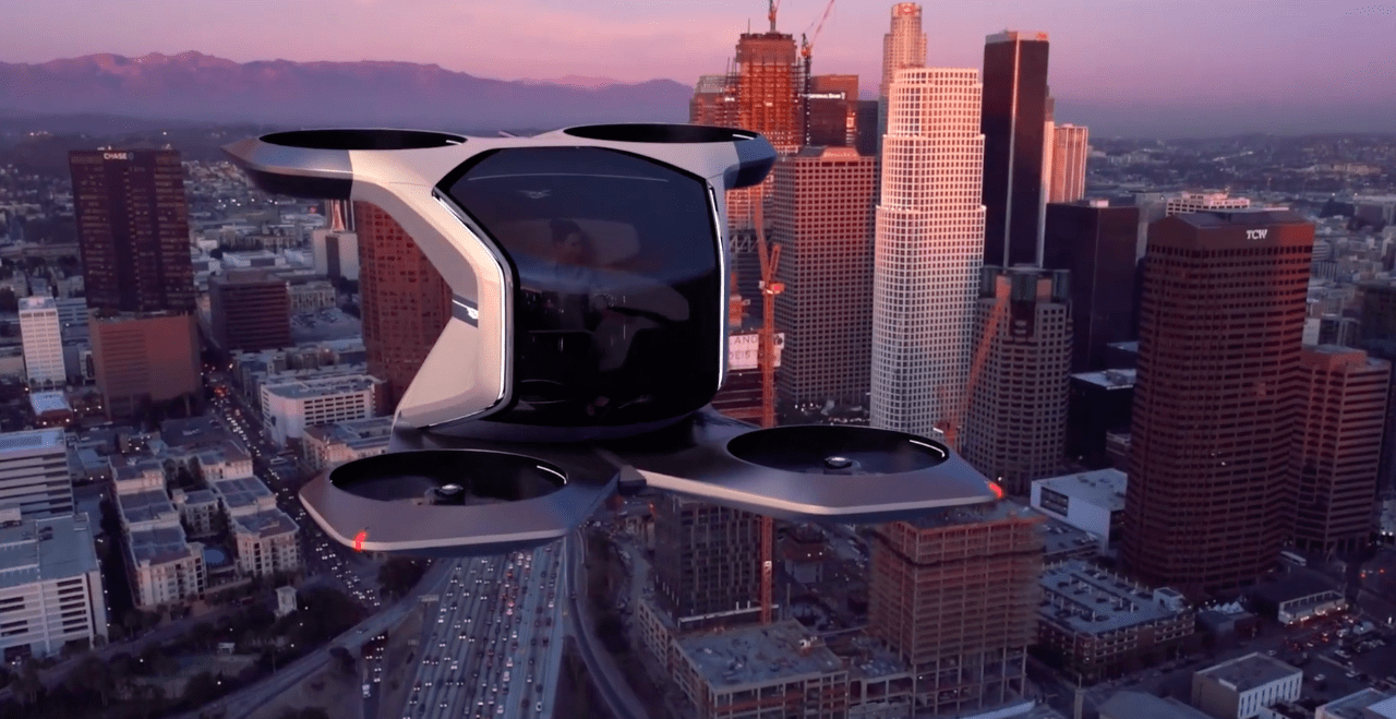 Así imagina General Motors que serán los autos voladores