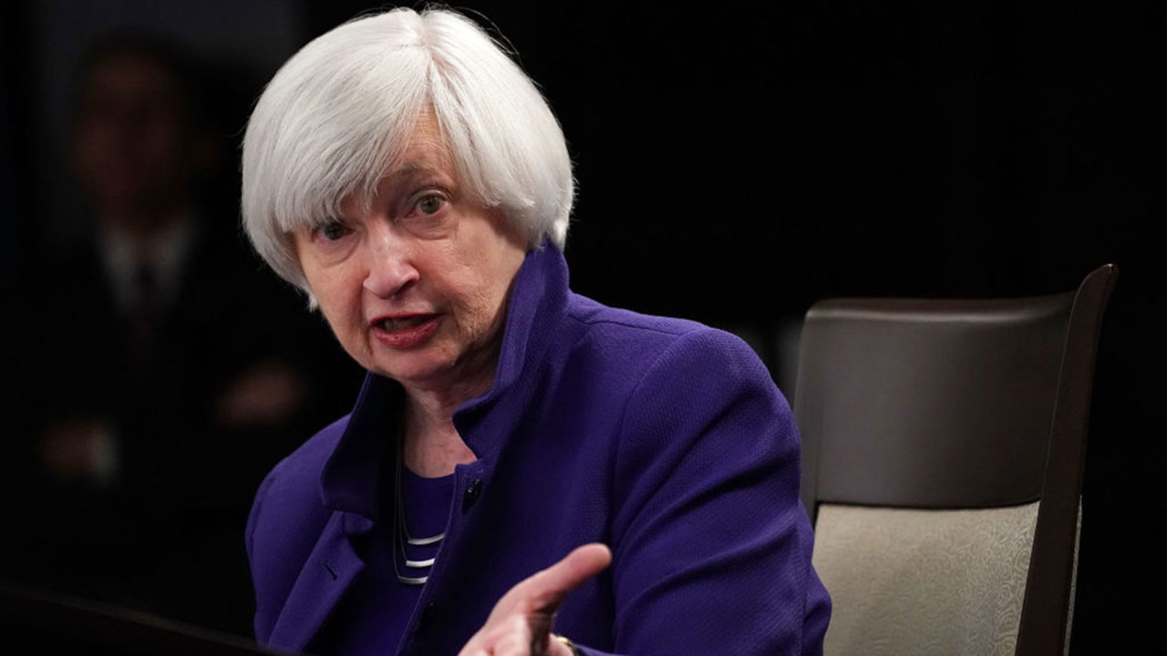 Janet Yellen gana voto unánime para secretaria del Tesoro de EU