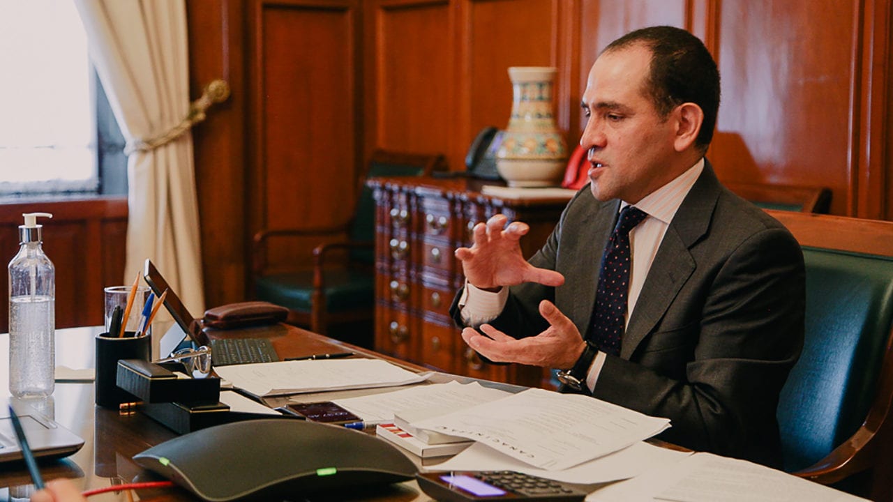 Vacunas, impuestos digitales y cambio climático, los ejes de la conversación entre Herrera y Yellen