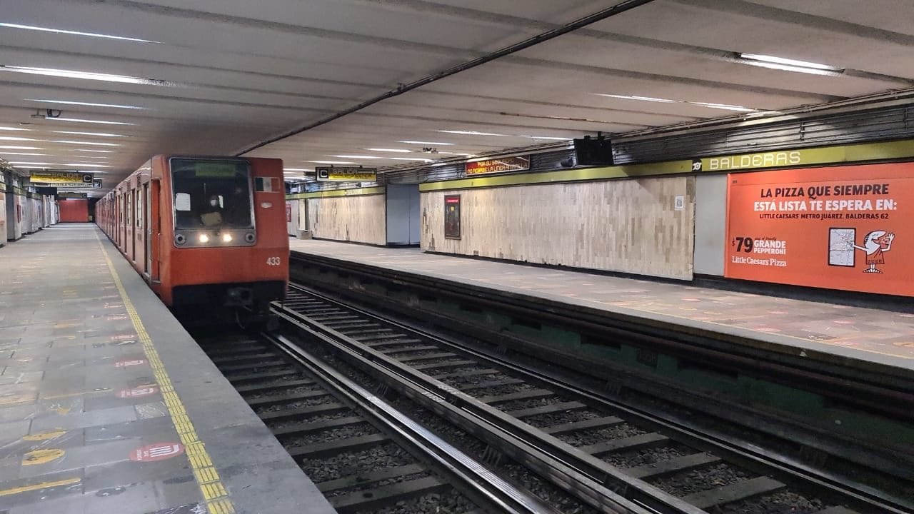 Comienzan pruebas con trenes vacíos en línea 3 del Metro en CDMX