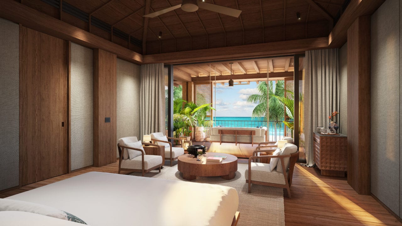 La Villa Magna, un hogar frente al Caribe mexicano con sello Rosewood