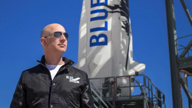 Jeff Bezos Blue Origin NewShepard LaunchPadCheck