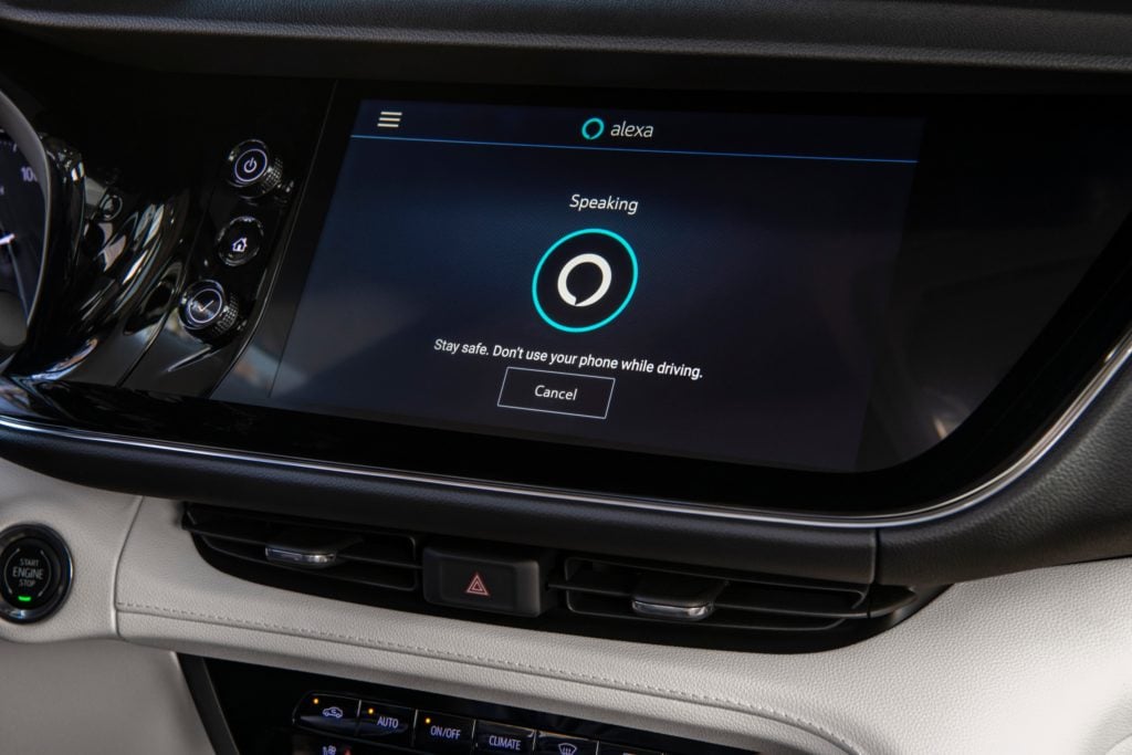 Buick Envision SUV Alexa
