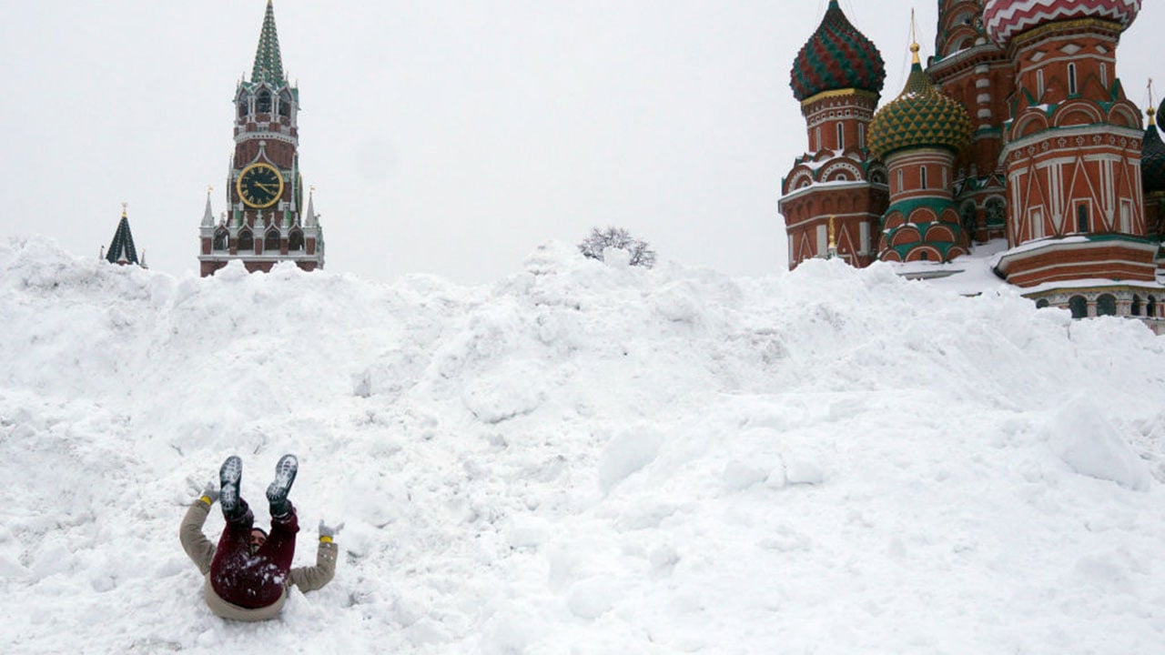 Ola polar traerá a Rusia temperaturas de hasta 53 grados bajo cero