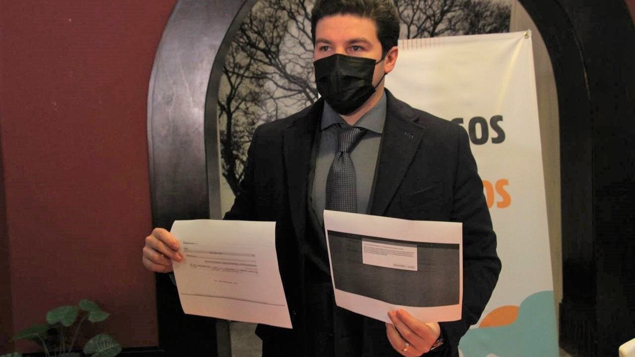 Samuel García se registra como candidato a la gubernatura de NL