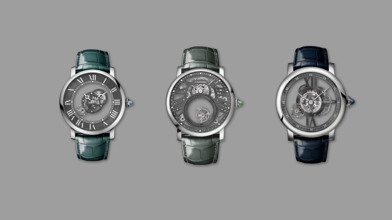 Cartier y los tres tesoros que incorporan el tourbillon