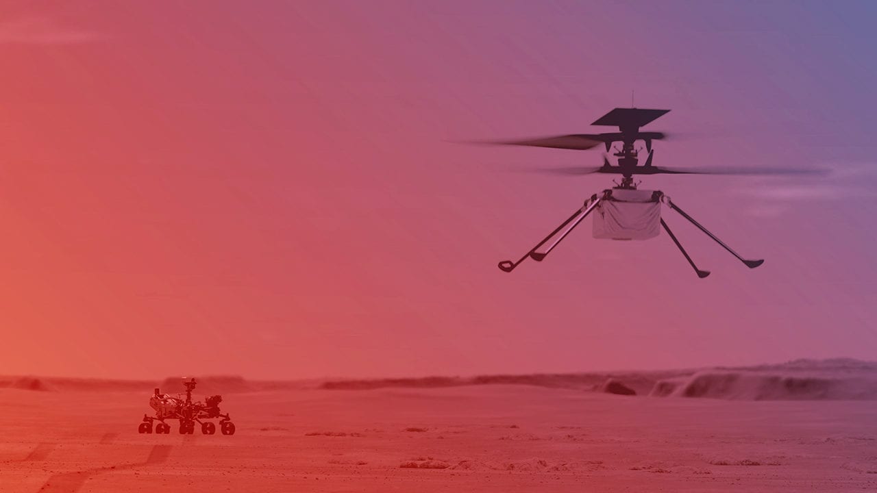 La NASA es ‘optimista’ del éxito del primer vuelo del Ingenuity en Marte