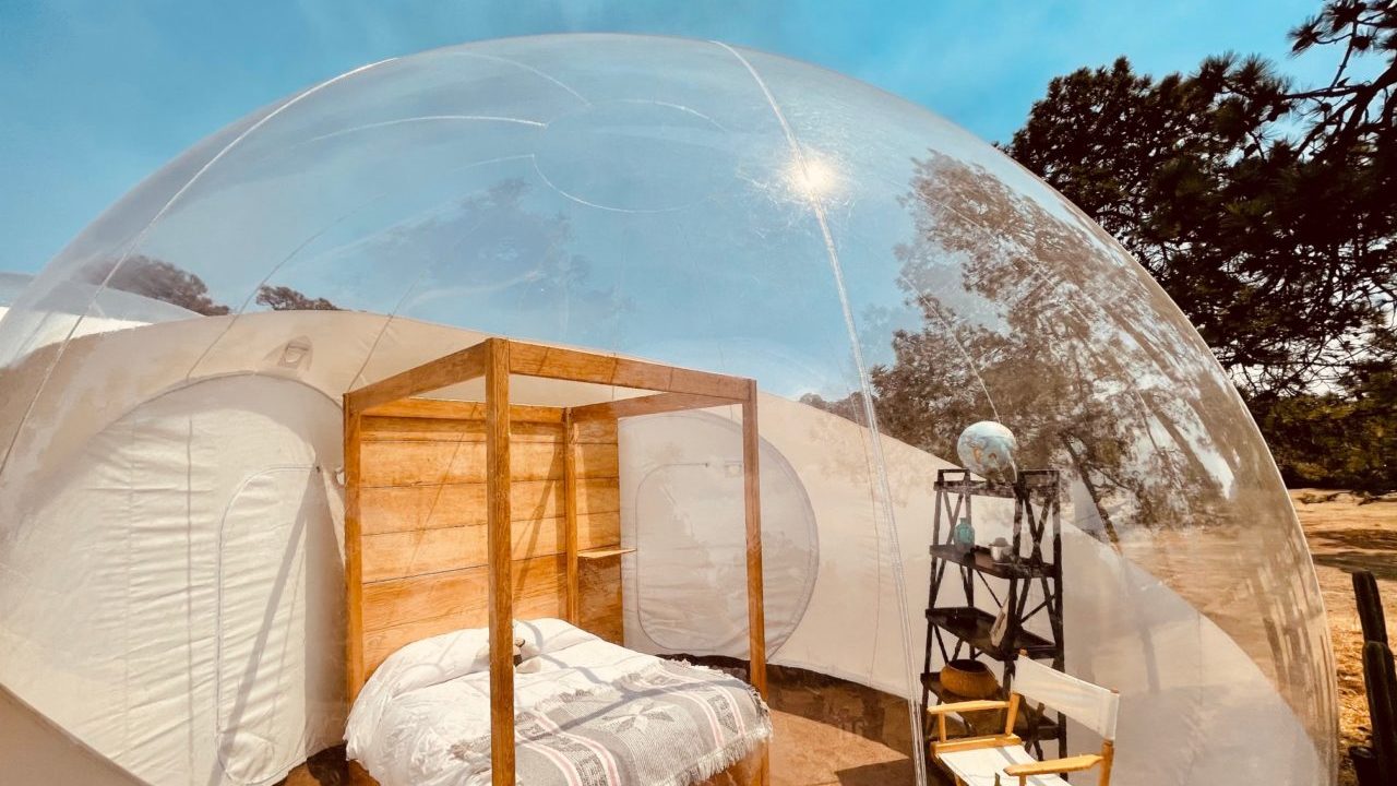 La Ciudad de México ya cuenta con su primer hotel burbuja