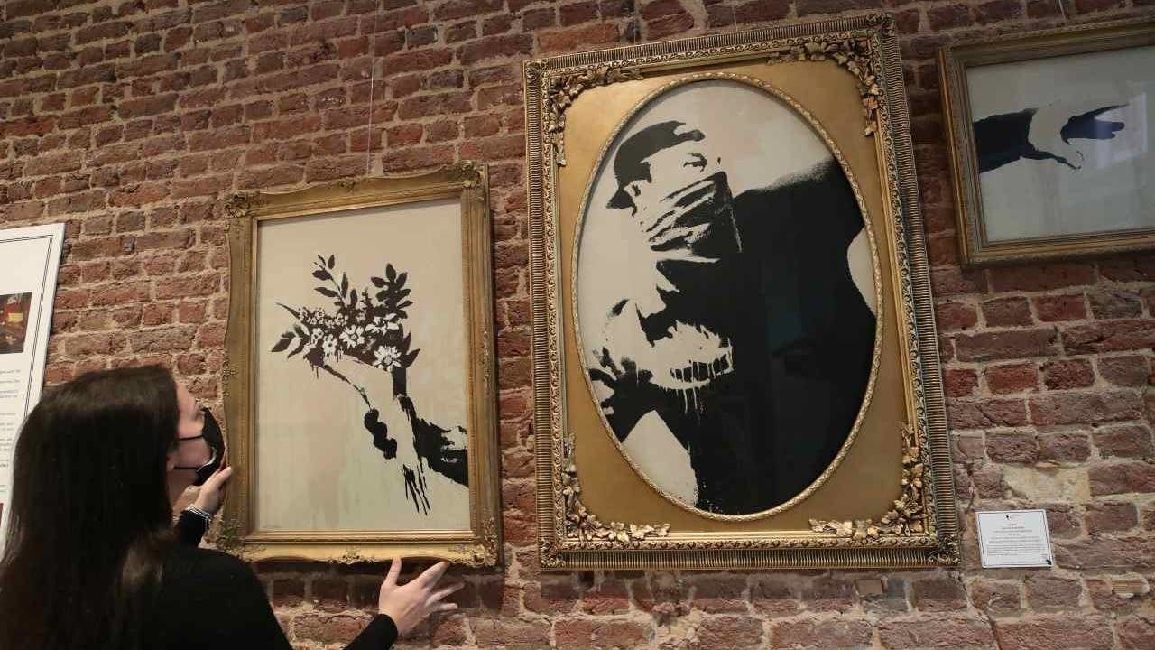 Inauguran exposición sobre 15 años de obras de Banksy