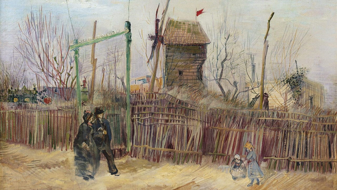 Subastan ‘Escena callejera en Montmartre’ de Van Gogh por 13.1 mde