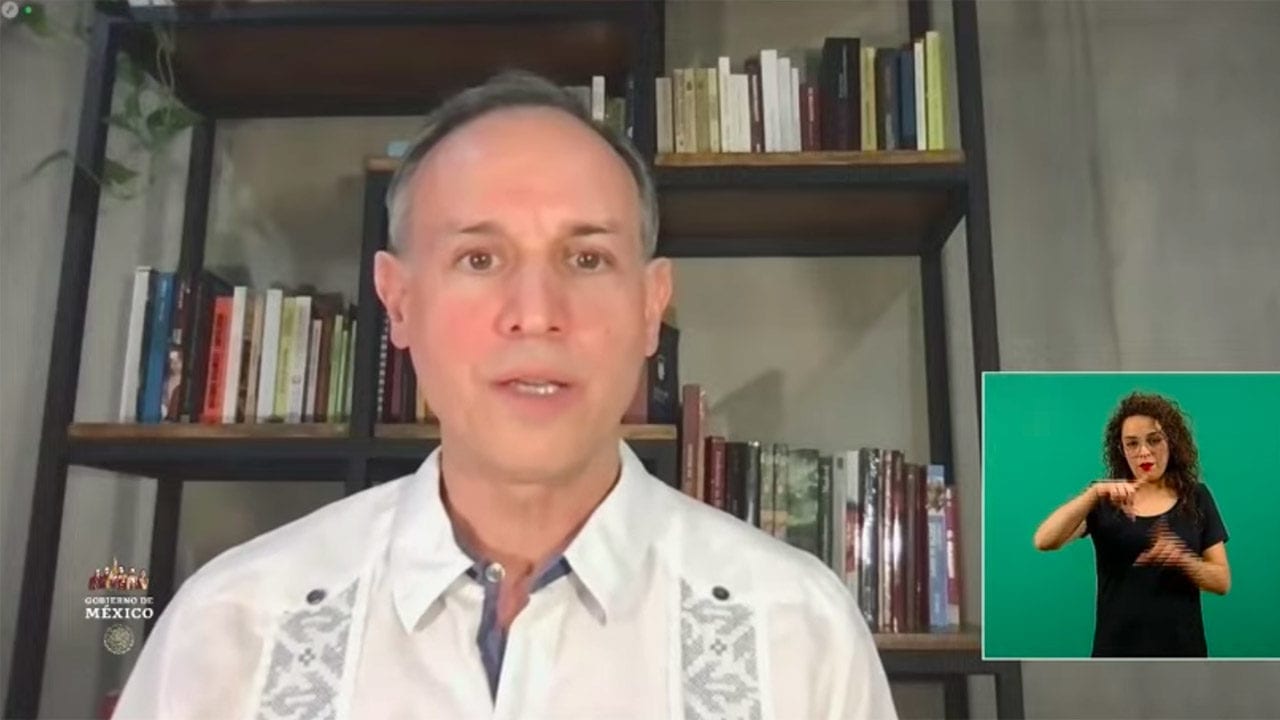 Luego de 19 días tras dar positivo a Covid-19, reaparece López-Gatell