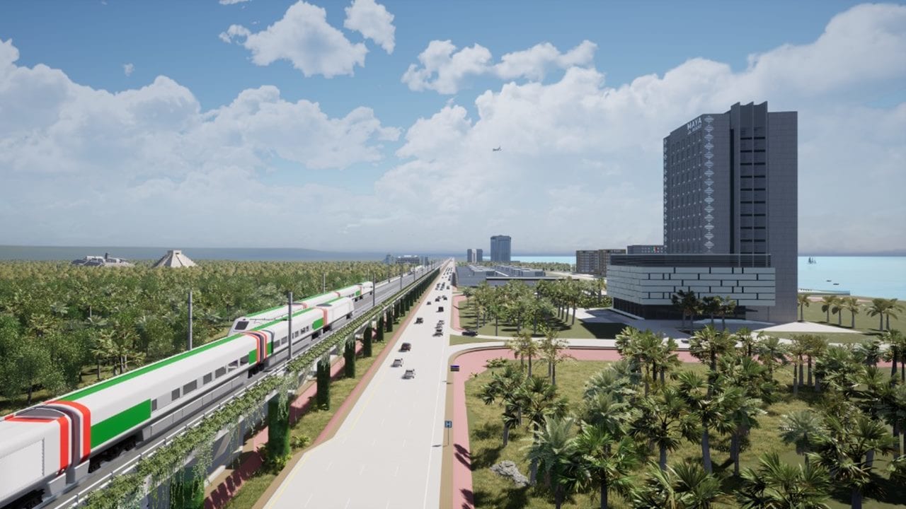 Sedena construirá tramo del Tren Maya de Cancún a Playa del Carmen; será elevado
