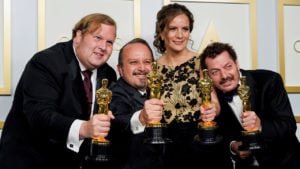 Phillip Bladh, Carlos Cortes, Michellee Couttolenc and Jaime Baksht