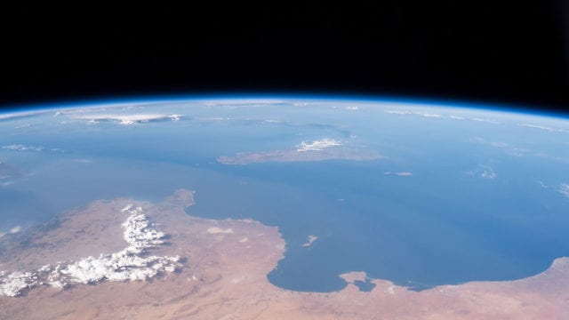 Dia mundial de la Tierra vista desde la estacion espacial 7