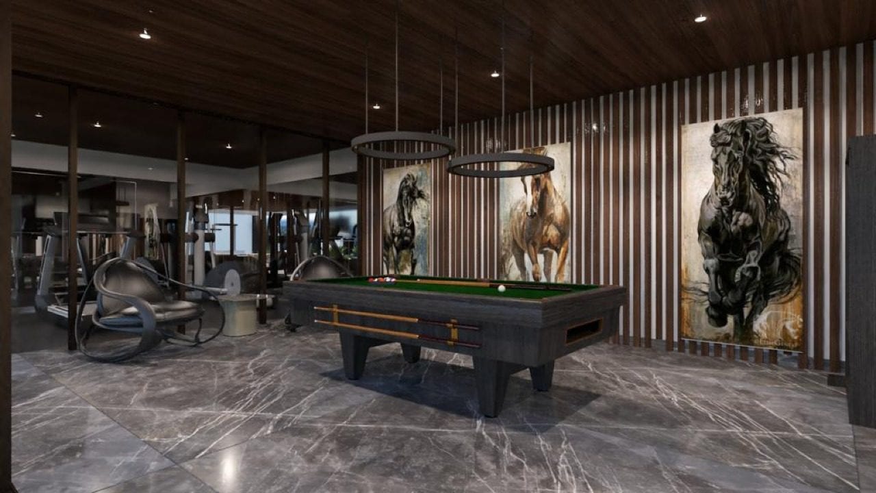 Diseño de interiores con inspiración masculina