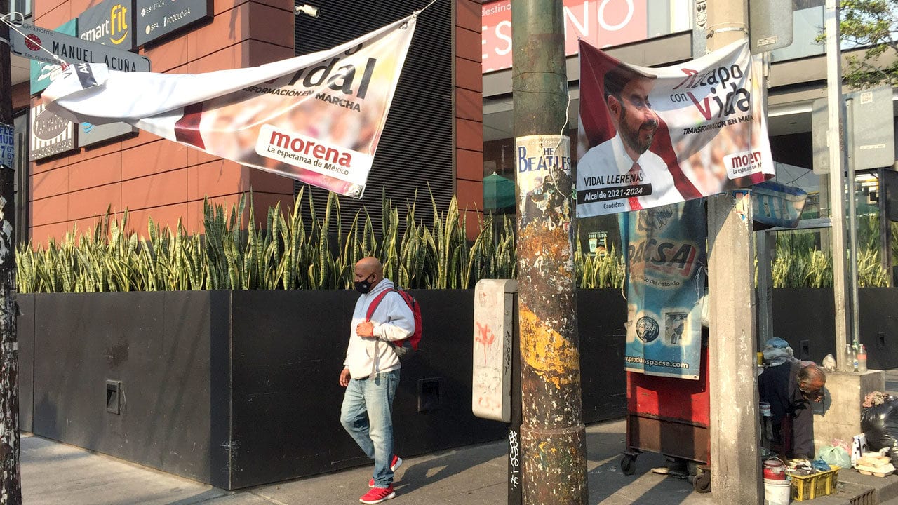 Campañas llegan con ola de basura electoral a la CDMX