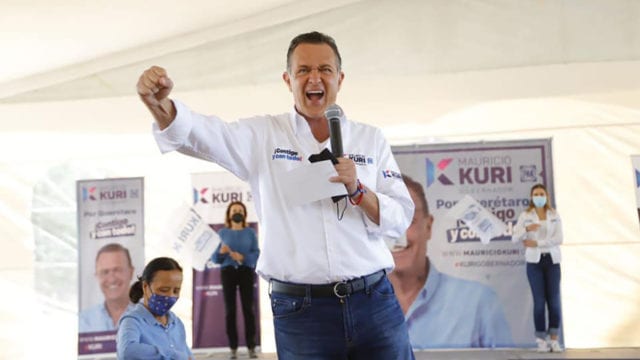 Fue un 'sustote' el evento vascular: Mauricio Kuri, candidato a Querétaro
