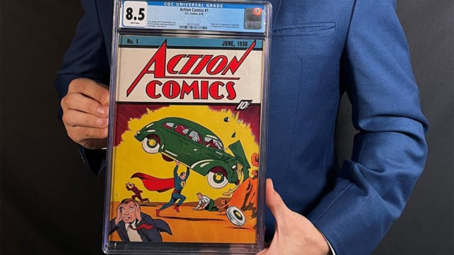 Nueva hazaña de Superman: su primer cómic fue vendido por 3.25 mdd