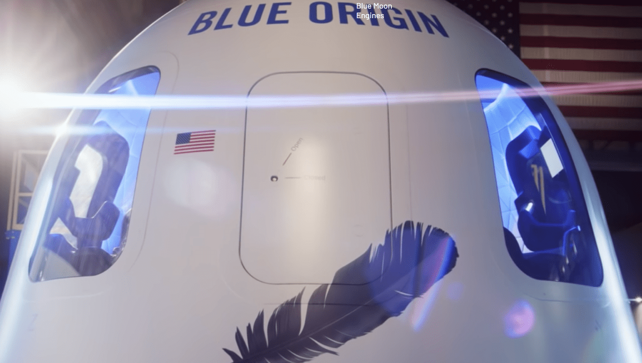 Tras percance, cápsula de Blue Origin aborta misión en pleno vuelo