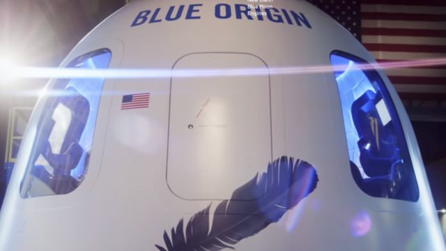 Cápsula Blue Origin