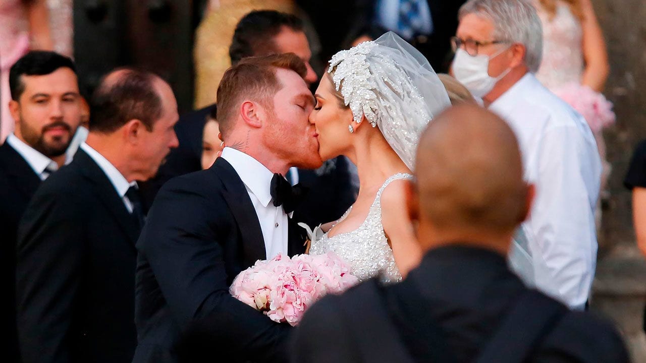 Fotogalería: Revive la Boda del “Canelo” Álvarez y Fernanda Gómez