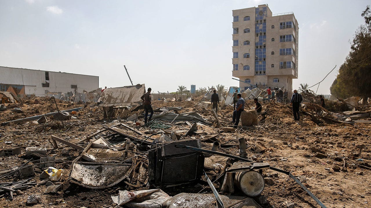 Continúa el intercambio de fuego entre Israel y Gaza sin tregua en el horizonte