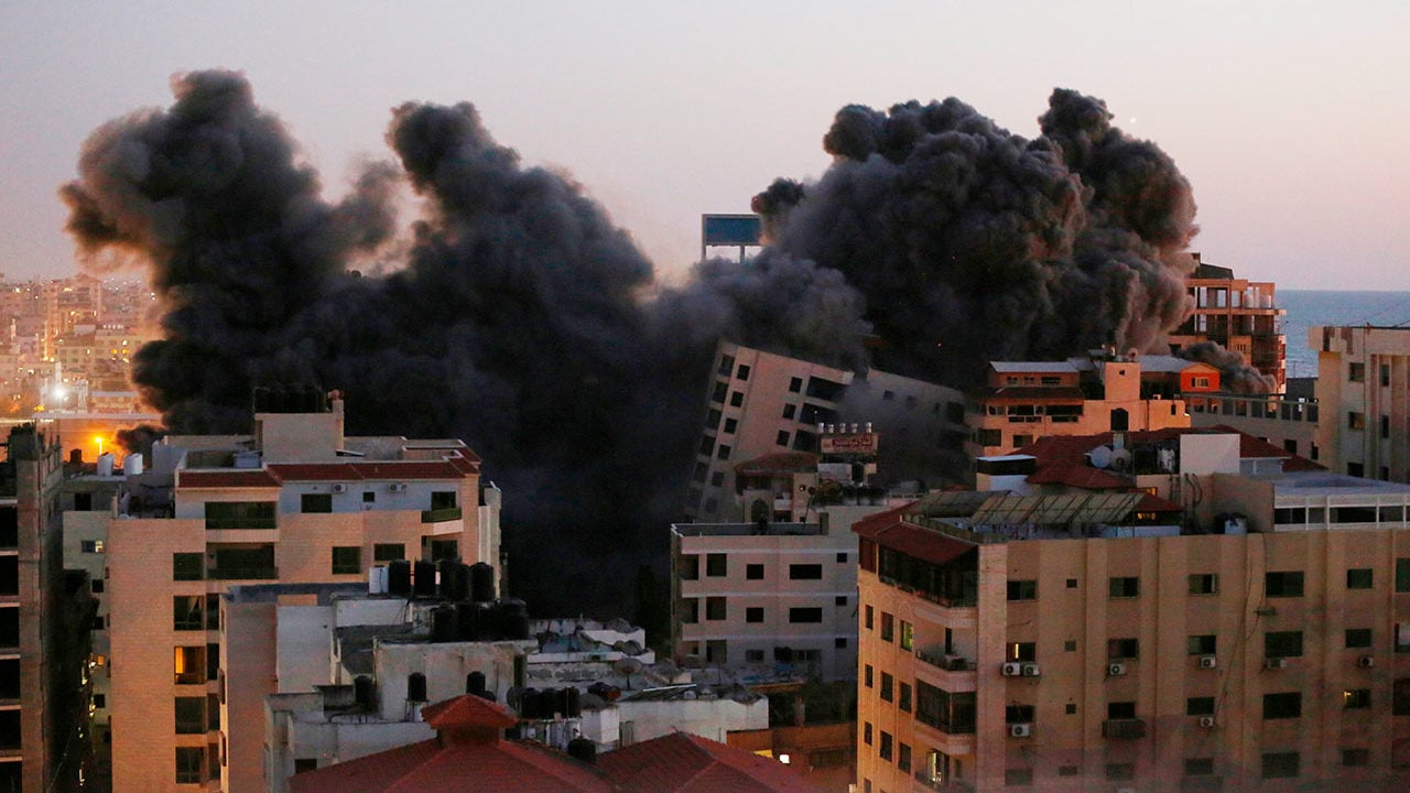 Aviones israelíes golpean la Franja de Gaza