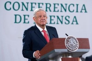 El presidente Andrés Manuel López Obrador en conferencia de Prensa. Foto: Gobierno de México