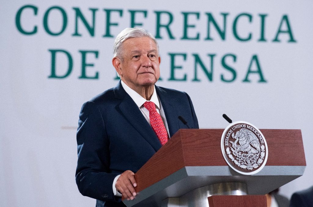 El presidente Andrés Manuel López Obrador en conferencia de Prensa. Foto: Gobierno de México
