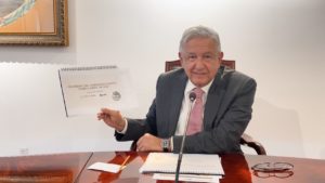 El presidente López Obrador. Foto: Gobierno de México.