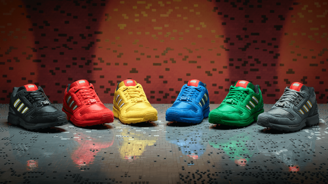 Adidas Originals y Lego anuncian colección ‘Bricks’ de los tenis ZX 8000