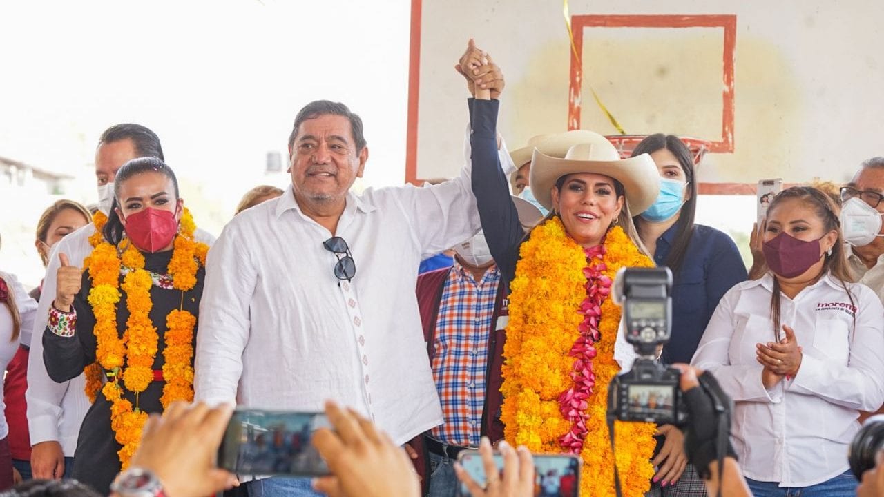 Yo no fui producto de un dedazo ni de una imposición: Evelyn Salgado