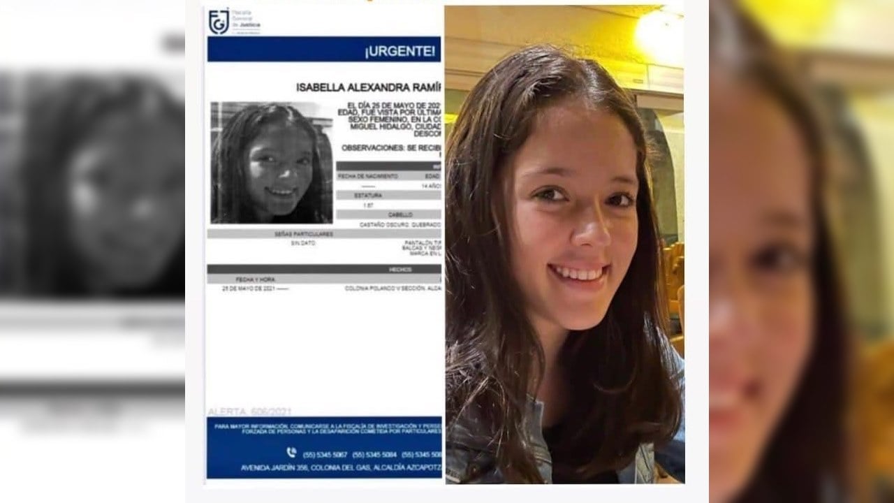 Activan Alerta Amber por desaparición de adolescente en Polanco