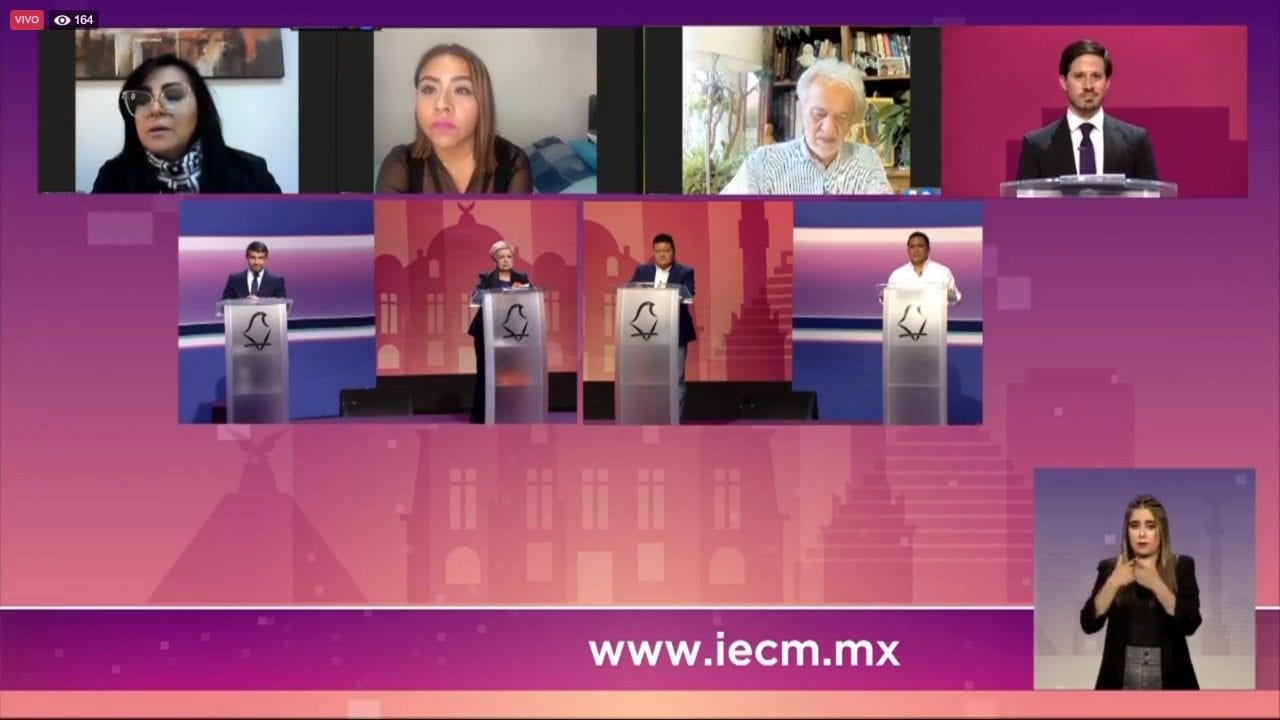 Línea 12 y ausencia de Romo protagonizan debate por alcaldía Miguel Hidalgo